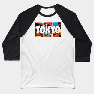 Tokyo streets Baseball T-Shirt